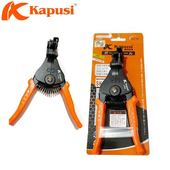 Kapusi Wire Stripper 7 Inch Tang Kupas Kabel 18 cm K-0340