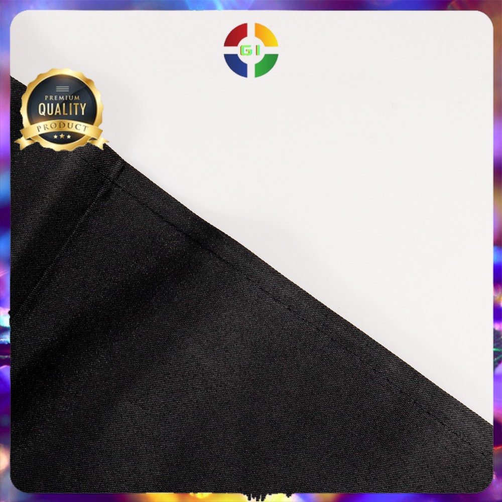 Celemek Apron Dapur Pria Wanit Model Kantung Black