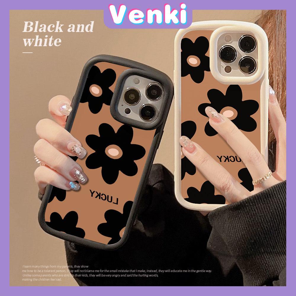 Case fo iPhone 11 Pro Max TPU Soft Case Frosted Bubble Case Black White Cute Flowers Camera Protection Shockproof For iPhone 14 13 12 11 Plus Pro Max 7 Plus X XR