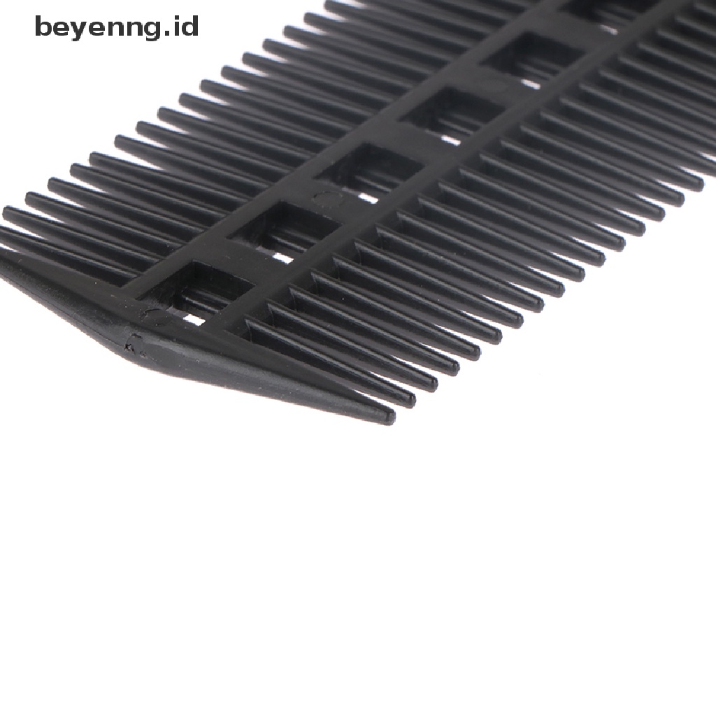 Beyen Sikat Potong Rambut Barber Scissor Comb Alat Penata Rambut Sisir Potong Rambut Dua Sisi ID
