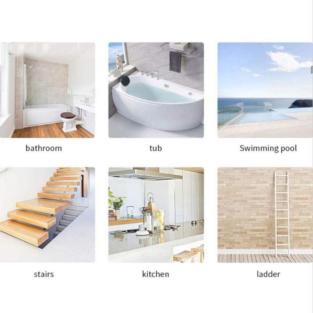 QUINTON Anti-slip Stiker Aman Glow DIY Mandi Accessorie Shower Perlengkapan Pesta Bathtub Stiker