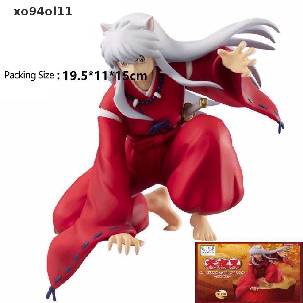 Xo Inuyasha Anime Action Figure Collection Cup Mie Sitg Posture Boxed Figure OL