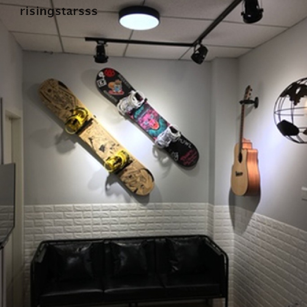 Rsid Span-new Rak Pajangan Snowboard Dinding Penyimpanan Tingkat Hemat Tempat, Garasi Rumah Jelly