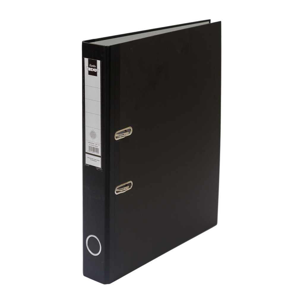 

Bantex Ordner Trendy 1447 Folio 5cm Lever Arch File Black
