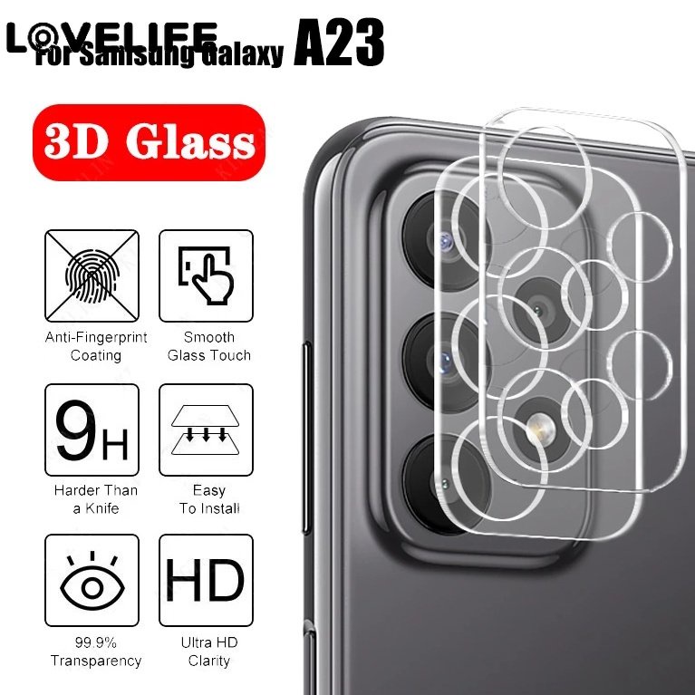 Hot Sale/1Pc Pelindung Layar Lensa Kamera, Untuk Samsung Galaxy A23, Full Coverage HD Bening Anti-Gores Film Kaca Tempered