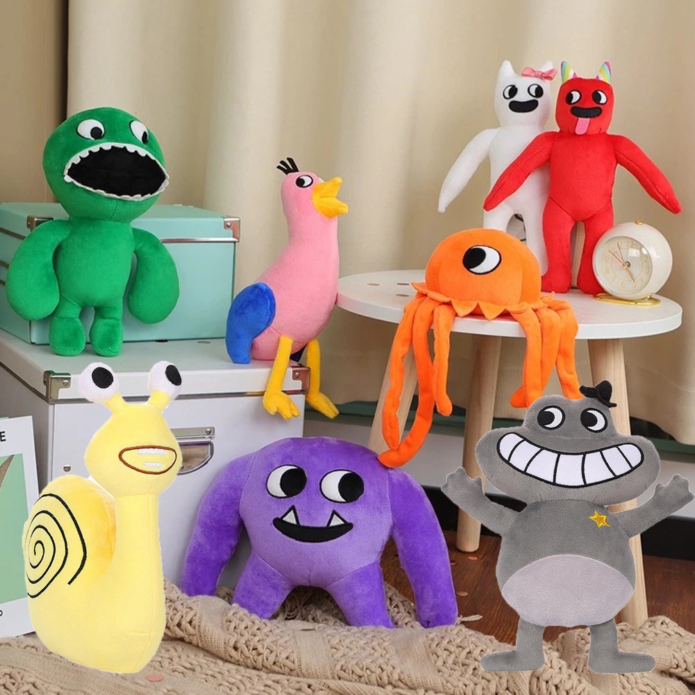 Garten of BanBan Mainan Mewah Horror Game Opila Burung Boneka Binatang Plushies Mainan Jumbo Josh Penggemar Game Untuk Anak