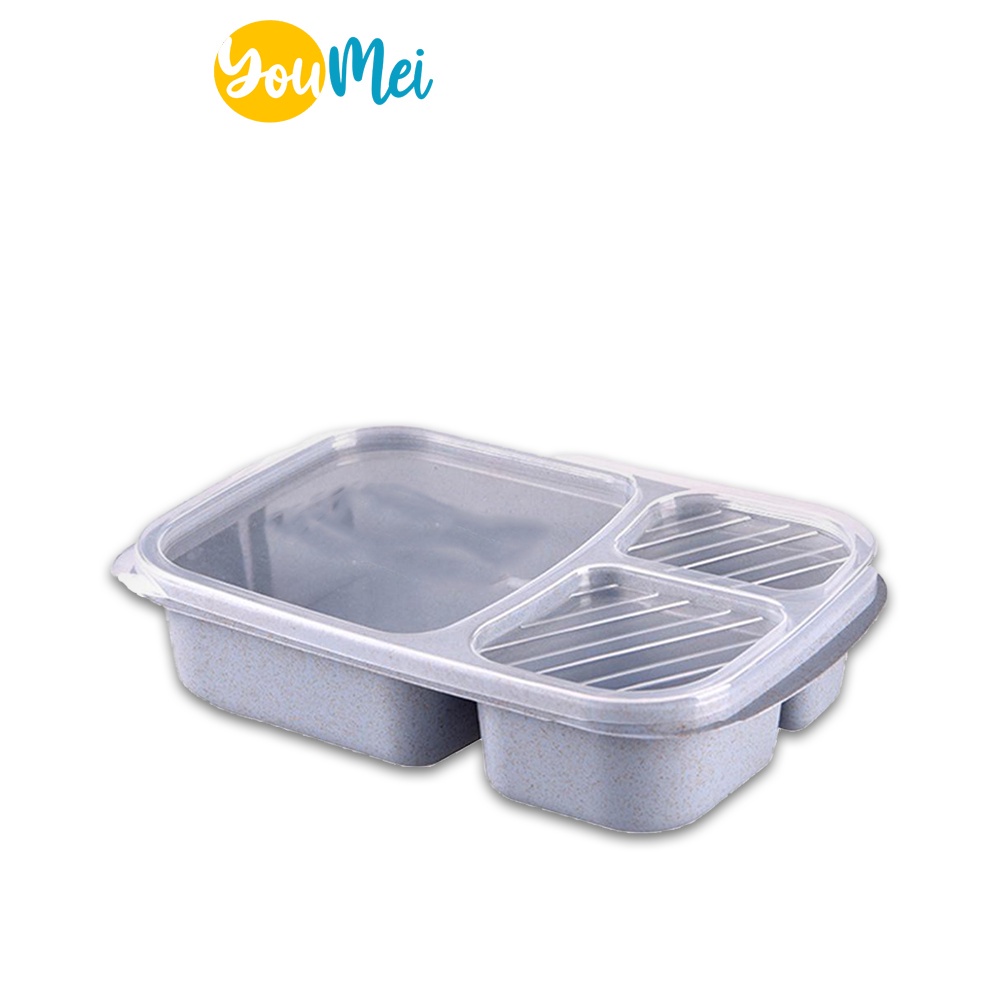 Tempat Makan Kotak Bekal Microwavable Lunch Box Kotak Makan Anak - 1232