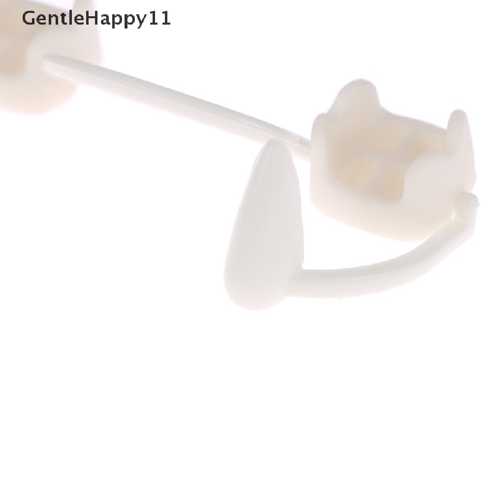 Gentlehappy Halloween Retractable Taring Masquerade Party Props Gigi Palsu Vampir Behel id