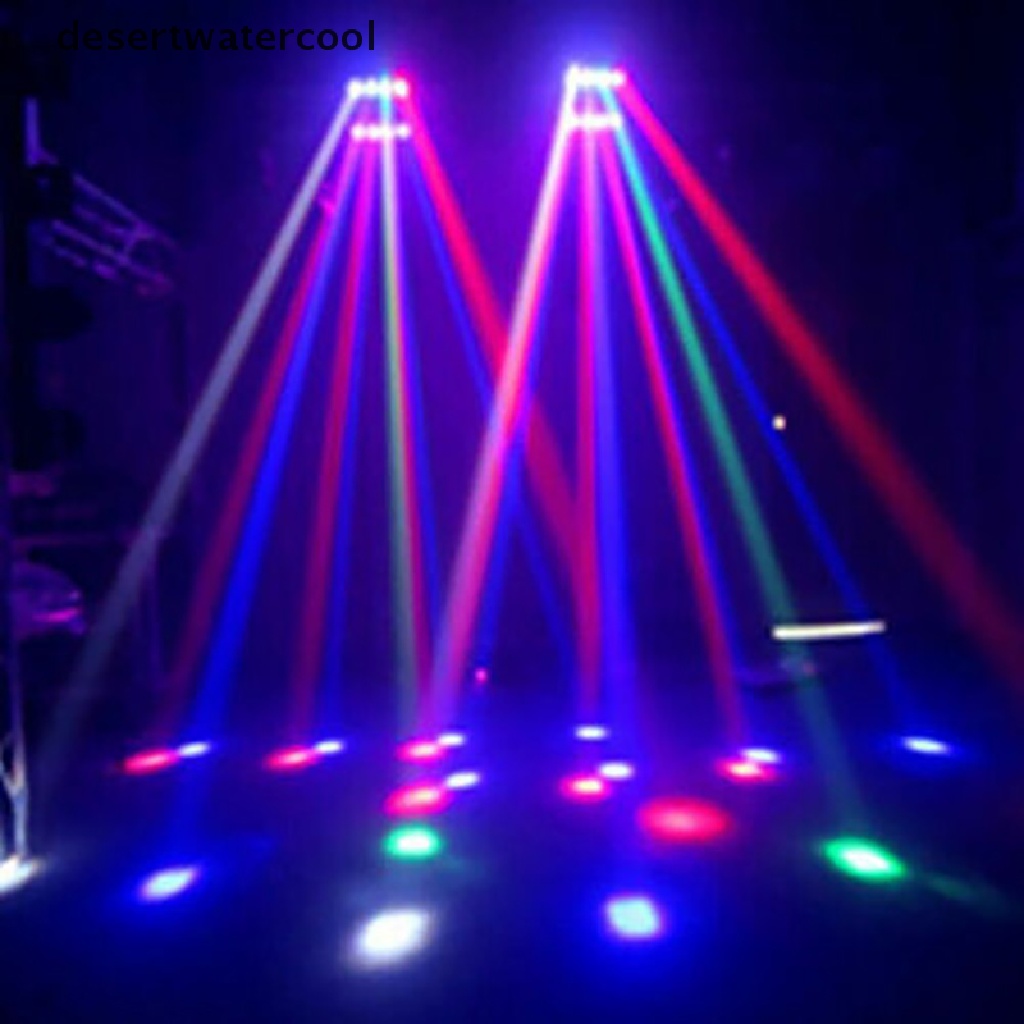 Deid RGBW 80W LED Spider Strobo Moving Head Stage Lighg DMX Kontrol Suara Untuk DJs Martijn