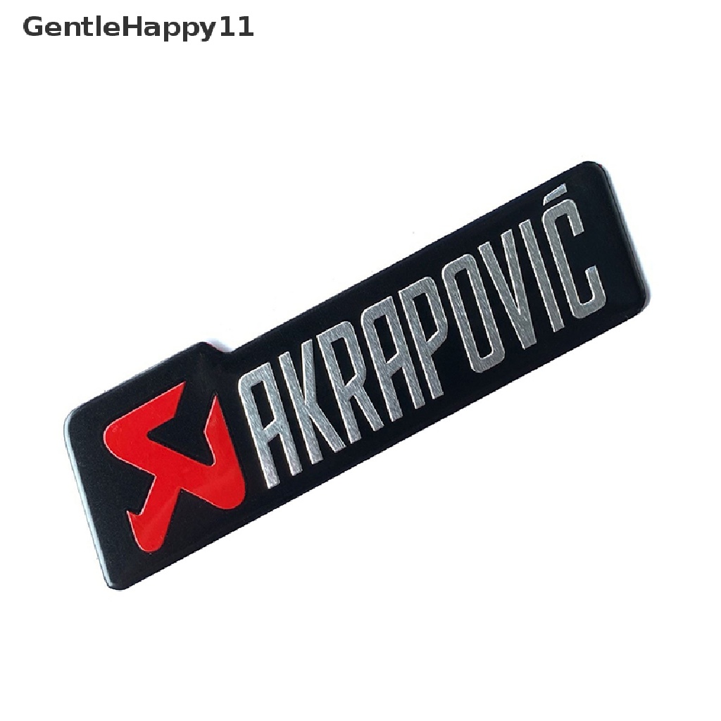 Gentlehappy Scorpio Pipa Knalpot Decals Tahan Suhu Tinggi Logam Aluminium Stiker Tahan Air Kepribadian Dekorasi Motor Modifikasi Aksesoris Stiker id