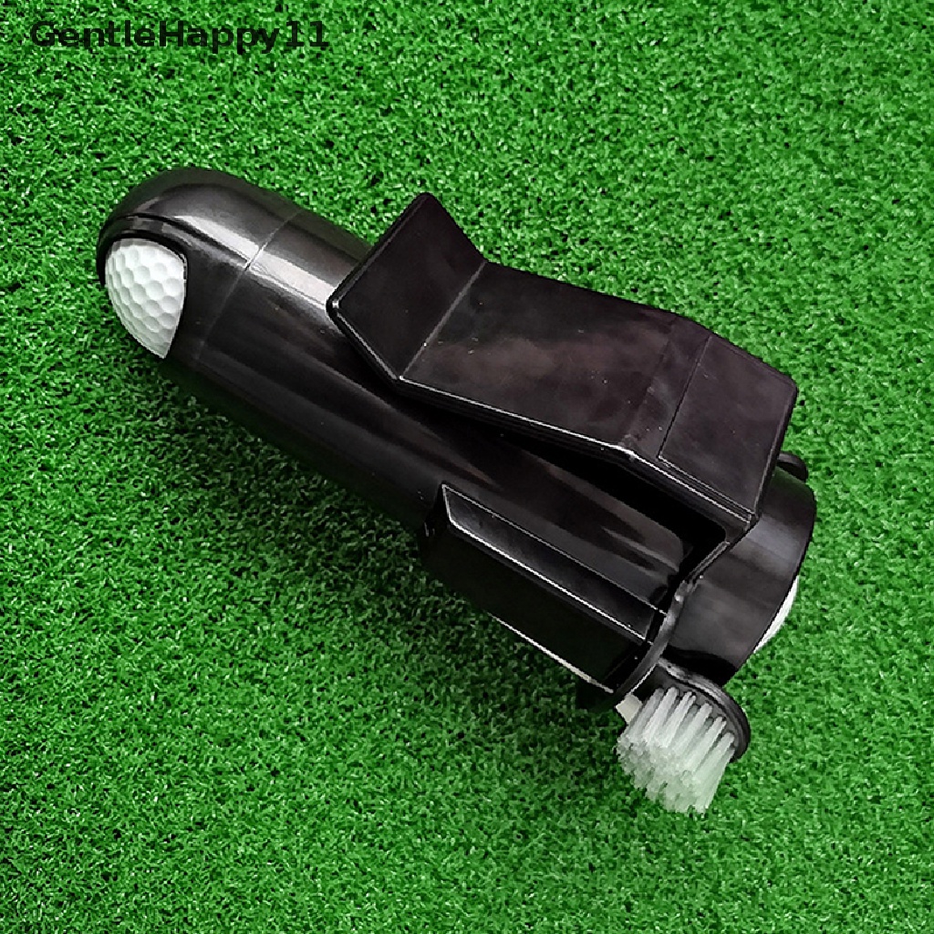 Gentlehappy Golf Ball Tee Holder Caddy Jepit Golf Dengan Brush Three Golf Tee Fitgs id