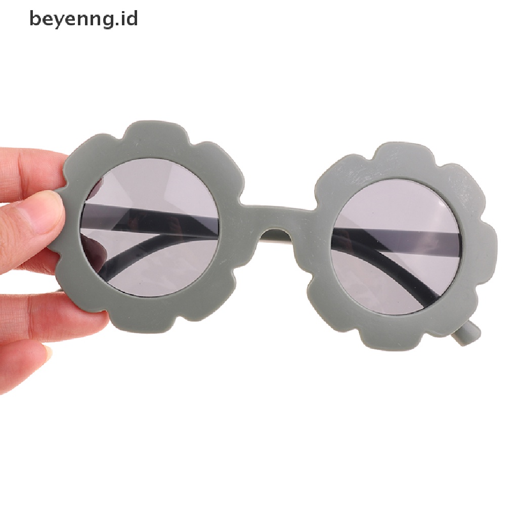 Beyen New Sun Flower Round Cute kids sunglasses UV400 Untuk Anak Laki-Laki Perempuan ID
