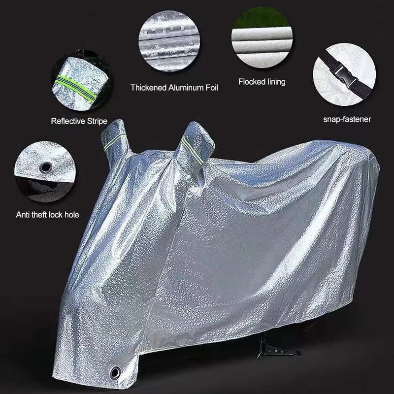 Cover Sarung Tutup Motor Pelindung/Mantel/Sarung Body Motor/Perlindungan/Isolasi Matahari , Mio, Gear, Revo, Supra Universal