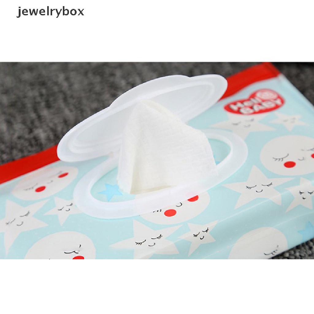 [jewelrybox] Peva Baby Wet Wipe Pouch Wipes Holder Case Flip Cover Reusable Kantong Lap Basah Butik