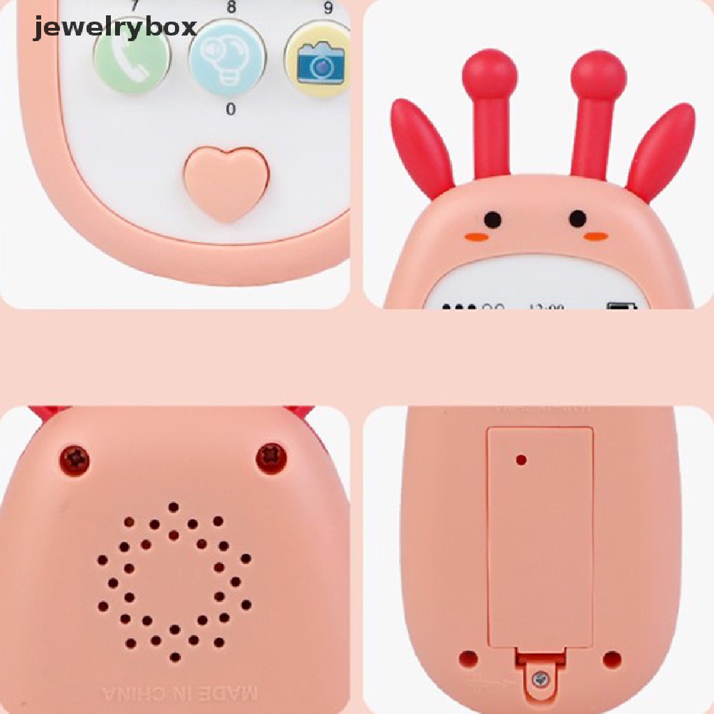 [jewelrybox] Telepon Bayi Mainan Telepon Musik Suara Mesin Untuk Anak-Anak Bayi Awal Butik