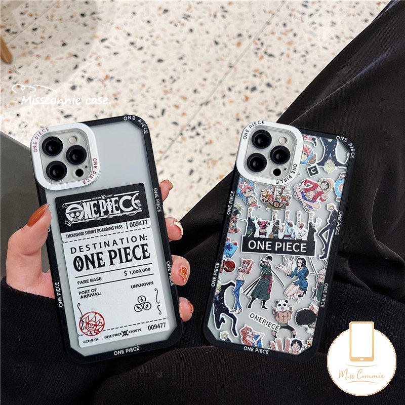 Case Anime One Piece Trendy Infinix Smart5 4 6 Plus Hot8 20 12i 11s 10s Nfc 10 Lite 20s 12pro Hot 9 11s 11 10 12 Play Note 11 10 12 Pro 12 2023 Poster Transparan Luffy Soft Sarung