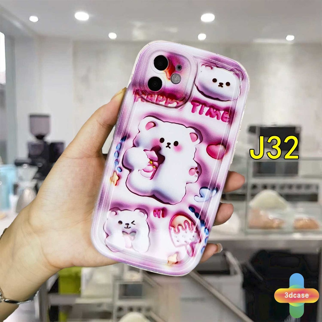 Case HP Samsung A12 A22 A32 A14 A13 A52 A03 A04 A04S A23 A03S A50 A02S A20 A50S A30S A52S A30 M12 M22 M32 A125 A14 LTE A13 Lie A037F F12 M04 M10S M02S A025 A205 A305 F02S Y22S Y20I Y12S Y17 Y15 Y15S Cute Sheep Camera Lens Protection Soap Case