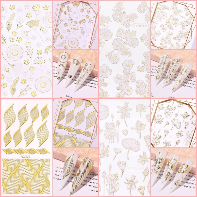 Siy Kuas Nail Art Kit 3D Nail Art Dekorasi Kit Dengan Nail Dotting Tools Nail Art Rhinestones Nail Art Striping Tape