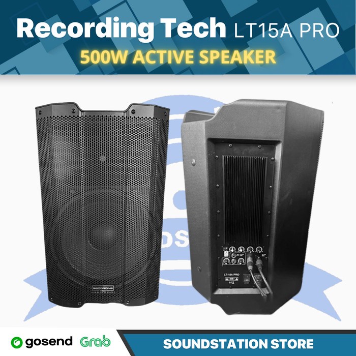 RECORDING TECH LT15A PRO, 15 Inch H Class Amplifer - Speaker Aktif 15"