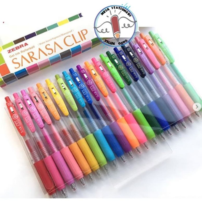 

Pulpen Sarasa 0.5 - Hitam 0.7