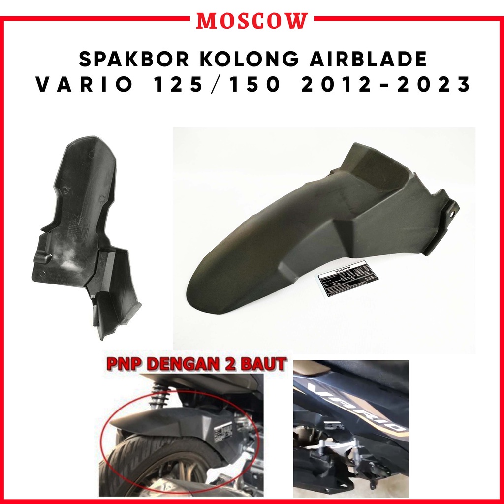 Hugger VARIO 125 / 150 Model Airblade Spakbor Kolong - MOSCOW