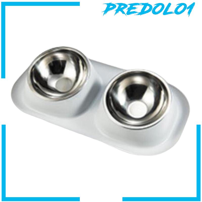 [Predolo1] Mangkok Raised Cat Dog Bowl Untuk Anjing Kecil Sedang Indoor Kucing Kitten