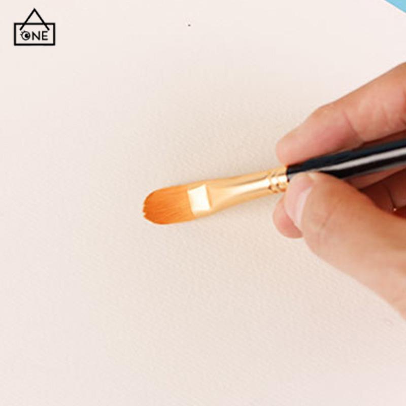 

COD❤️Satu Set Kuas Cat Minyak Plastik Cat Air Lukis Kuas Seni Yang Dilukis Dengan Tangan-A.one