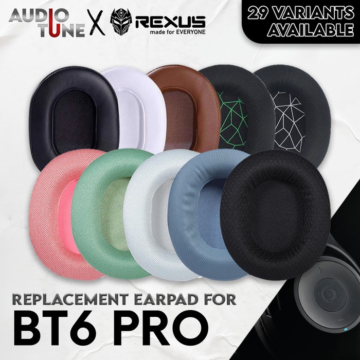Ear Cushion Pad Earcup Rexus BT6 Pro BT 6 BT-6 Busa Foam Bantalan