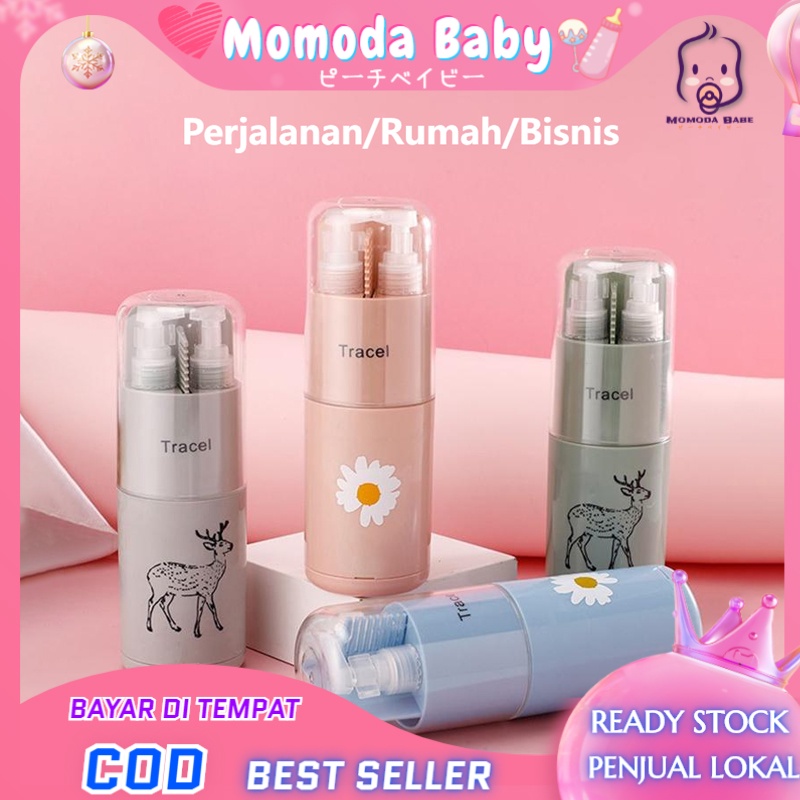 MOMODA  5 in 1 Toiletries Kit Botol Travel Portable Tempat Perlengkapan Mandi