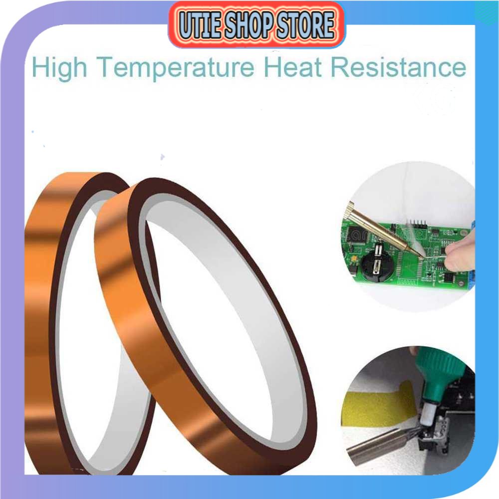 

UTIE STORE - NIKTO Tape Lakban Heat Resistant Polyimide High Temperature Adhesive