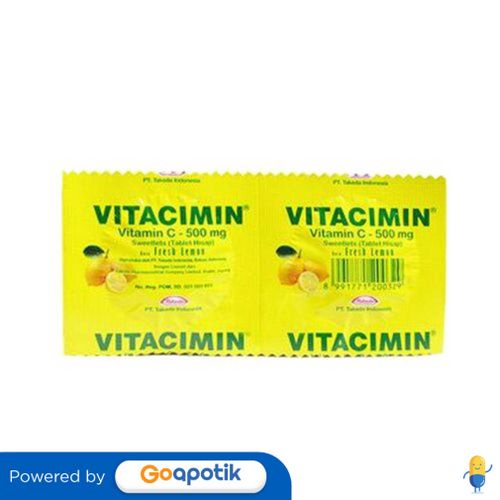 Vitacimin 500 Mg Strip 2 Tablet