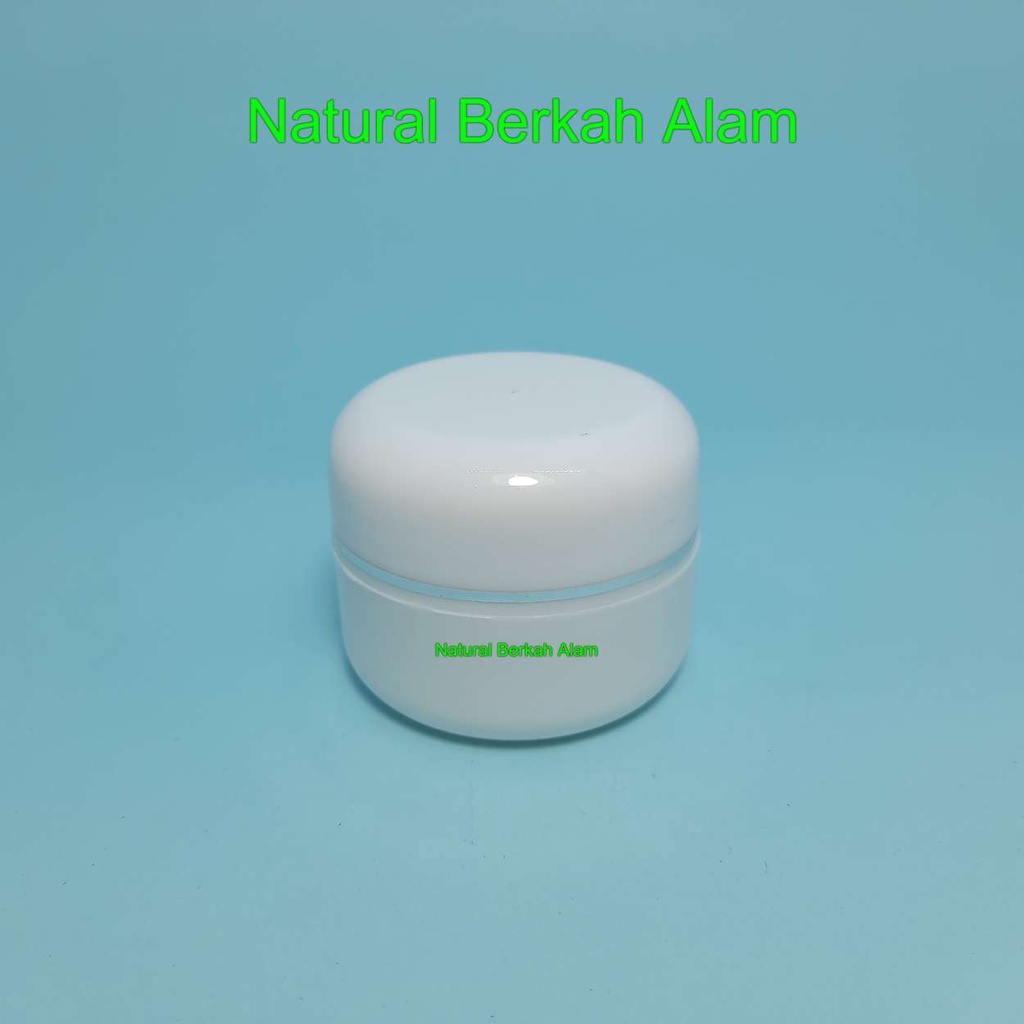 Pot Cream 15 Gr Putih Ps / Pot Plastik / Pot Cream Plastik / Pot Krim Wajah / Pot Salep / Pot 15 Gr