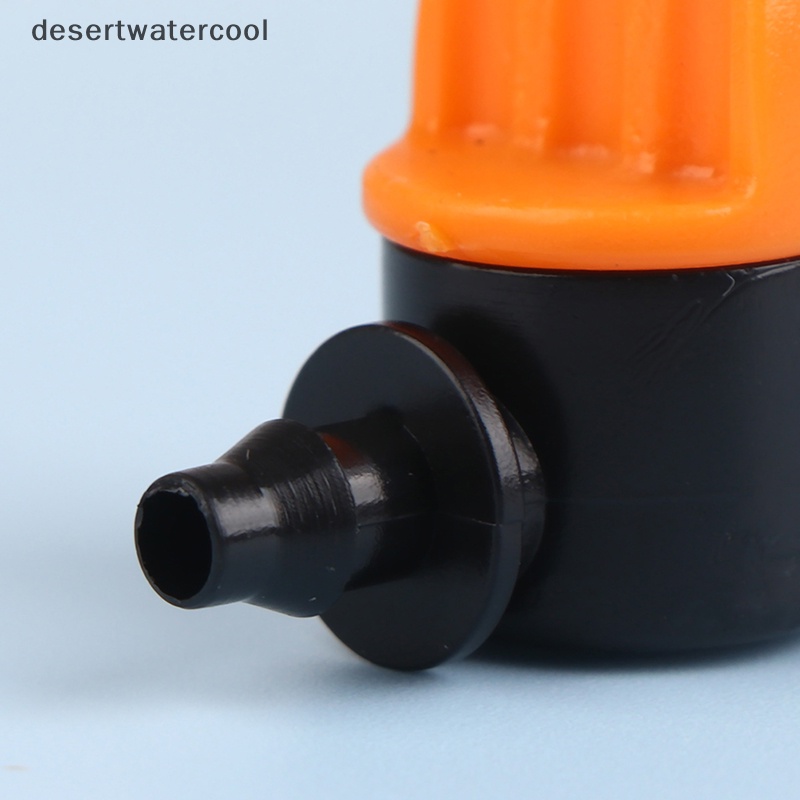 Deid 10Pcs Konektor Coupling Shut Off Katup Mini Berduri Untuk Adaptor Pipa 4/7mm Martijn