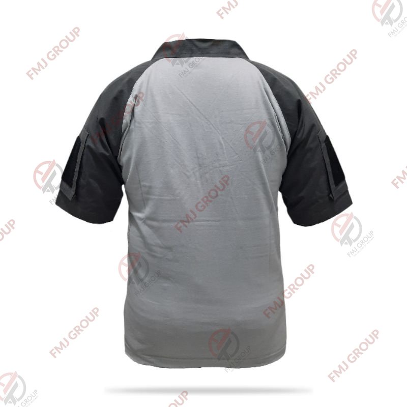 Kaos BDU Tactical / Combat Shirt / Kaos Bdu Pendek Abu Katun