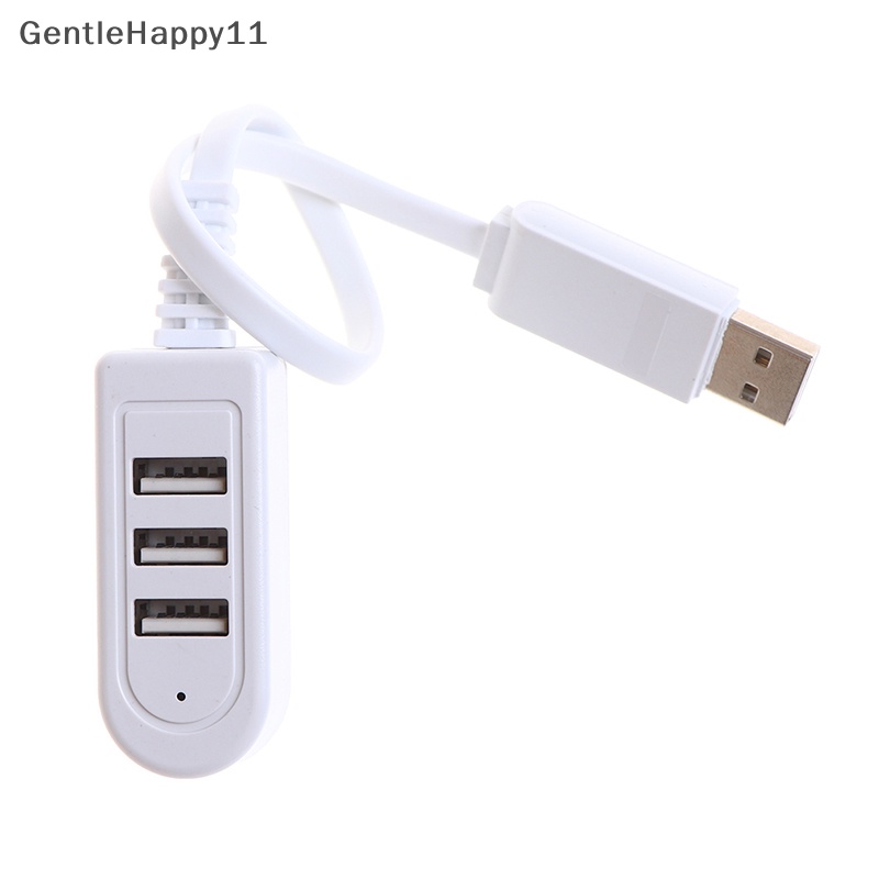 Gentlehappy 3port USB 2.0 Multi High Speed HUB Splitter Laptop Ekspansi Untuk Desktop PC id