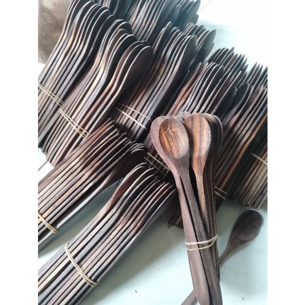 Sendok Es Kayu Panjang Bahan Minimalis