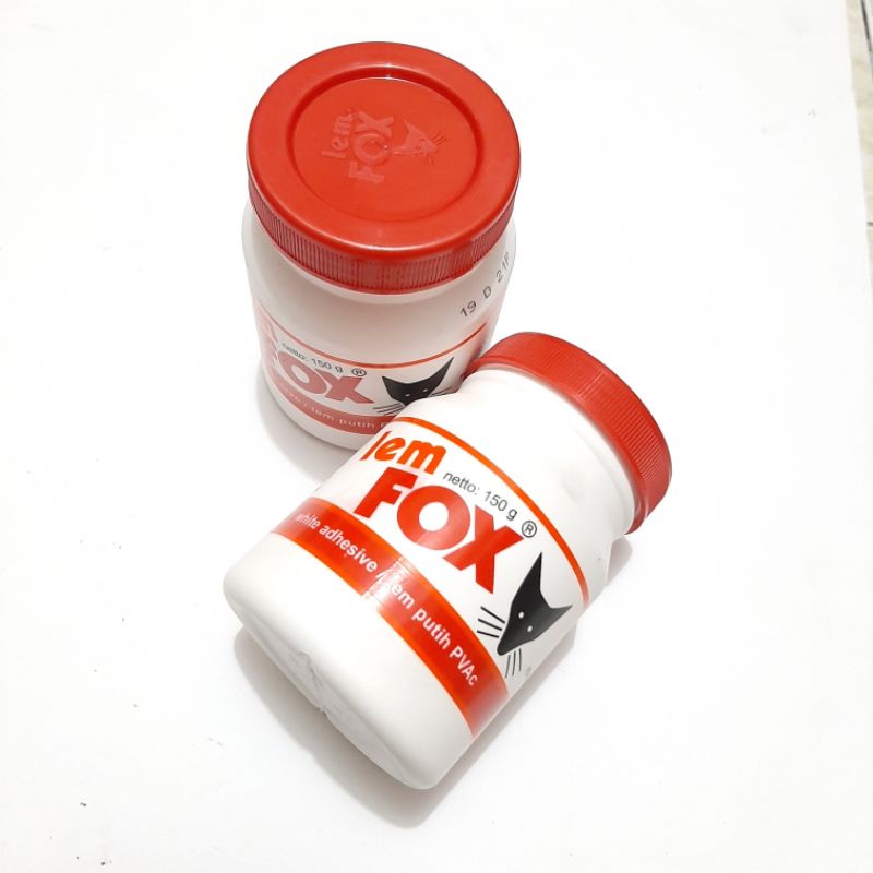

LEM FOX PUTIH BESAR UNTUK KERTAS / KAYU 150g 2