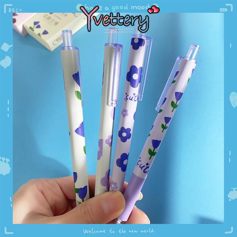 

❤️COD ST Nib Press Jenis Pena Tinta Gel Tinta Kreatif Alat Tulis Kantor Perlengkapan Kantor Pena Tulis-Yy