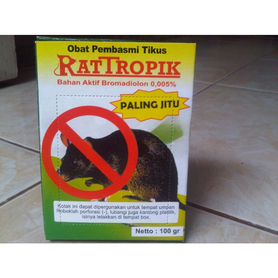 Racun Tikus Rattropik Ampuh Tanpa Umpan 100 gr/Racun Tikus Rat Tropik Ajaib Ampuh Membasmi Tikus Obat Pembasmi Tikus/RAMTUS RACUN PEMBASMI TIKUS PALING AMPUH/PENGUSIR TIKUS/TIKUS HILANG DARI SARANGNYA/MENGHILANGKAN KOLONI TIKUS/MEMATIKAN TIKUS AMPUH