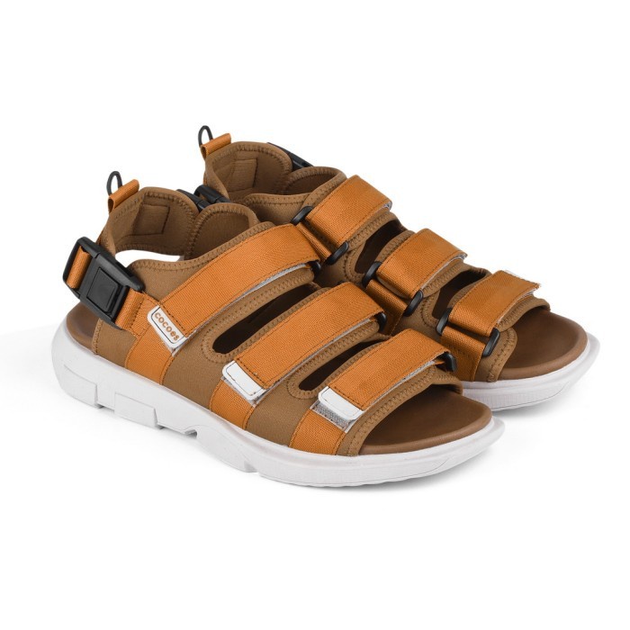 Cocoes Gueno 3 Chocolate X Manshur Angklung - Sandal Gunung Pria - 40