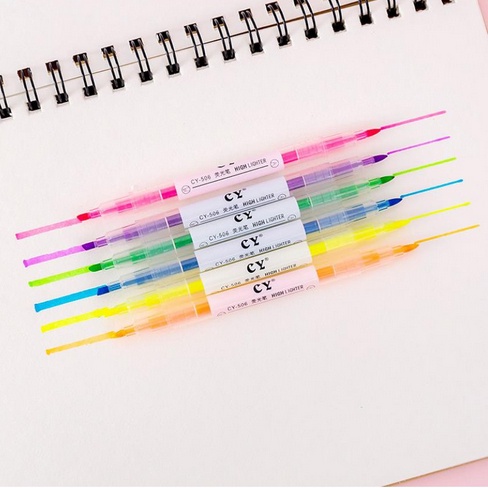 COD - S5821 1 Set Stabilo Warna Warni / Stabilo Warna / Highlighter Warna Warni / 1 Set Stabilo Highlighter Warna