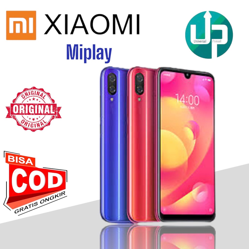 Xiaomi Mi Play 4/64Gb Miplay 6/64 Gb SMARTPHONE BARU - GARANSI TOKO 1 TAHUN