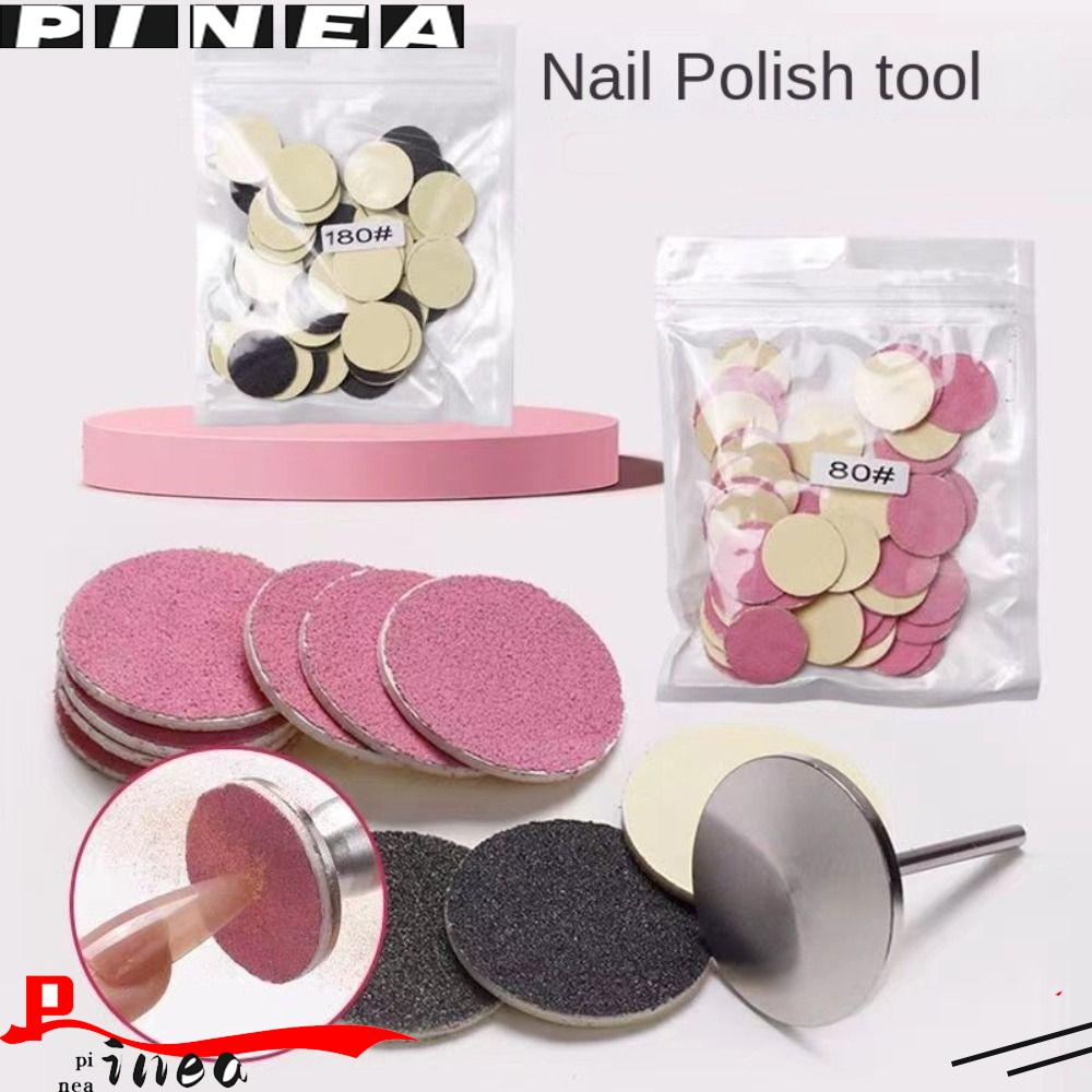 Pineapple 50PCs Nail Polisher Profesional|Trimming Replaceable Files Penghilang Kalus Kulit Mati