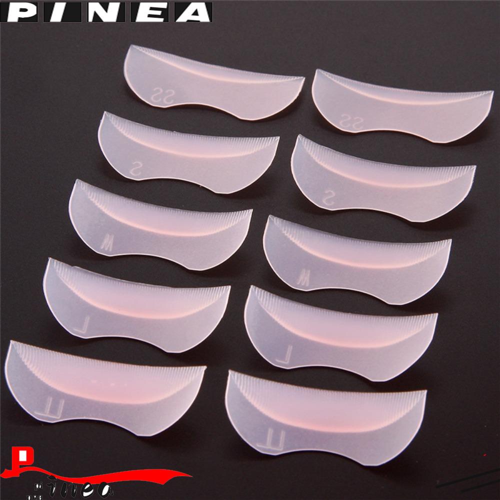 Nanas 10pasang Eyelash Perm Pad Women Lashes Rod Shield Silicone Alat Kecantikan