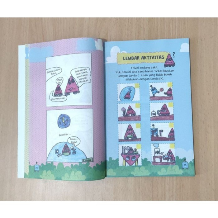 Komik Little Robot - Belajar yang Menyenangkan