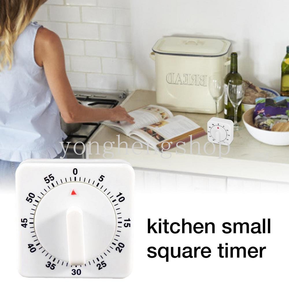 Timer Dapur Classic 60menit Waktu Jam Alarm Timer Hitung Mundur Untuk Rumah Baking Masak Mengukus Pengingat Timer Mekanik Manual