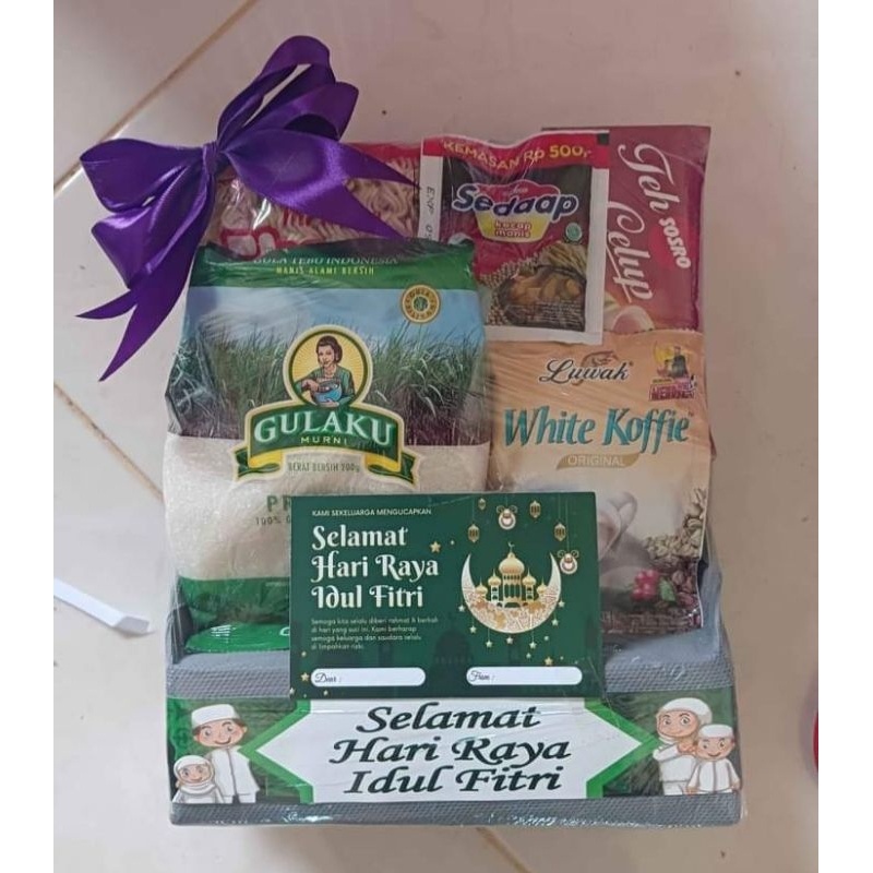 

PARSEL Sembako TERMURAH/ hemper lebaran