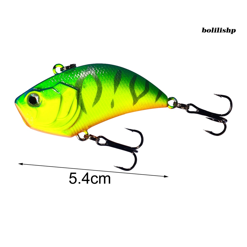 Bo-5.4cm/13g Umpan Pancing Simulasi 3D Fisheye Getaran Spinner Kait Tajam Mencegah Pelarian Bass Laut Profesional Memancing Umpan Buatan Umpan Keras Fishing Tackle