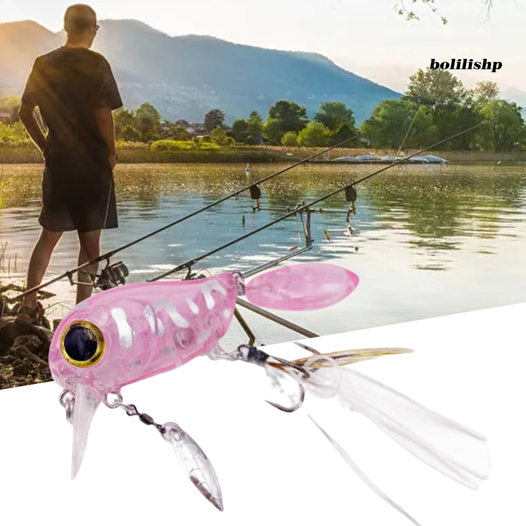 Bo-3.8cm/5g Umpan Pancing Penembus Kuat Menggoda Tajam Buatan Mengambang Keras Umpan Umpan Untuk Pemancing