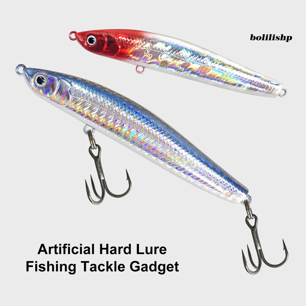 Bo-14g/9cm Umpan Bionic Tampak Realistis Desain Kait Treble Warna Vibrant 3D Mata Ikan Merampingkan Buatan Keras Memikat Memancing Tackle Gadget Perlengkapan Memancing